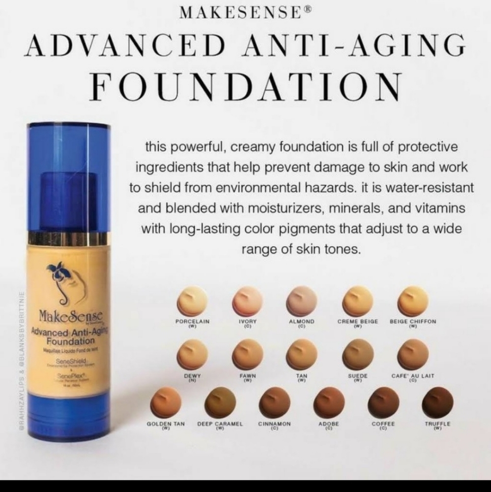 Senegence anti-aging foundation